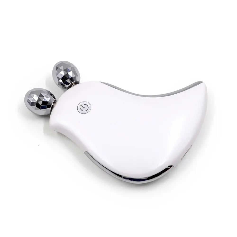 
Rechargeable 5 in 1 electronic personal face skin beauty care massager instrument with EMS double mental massage globe balls 