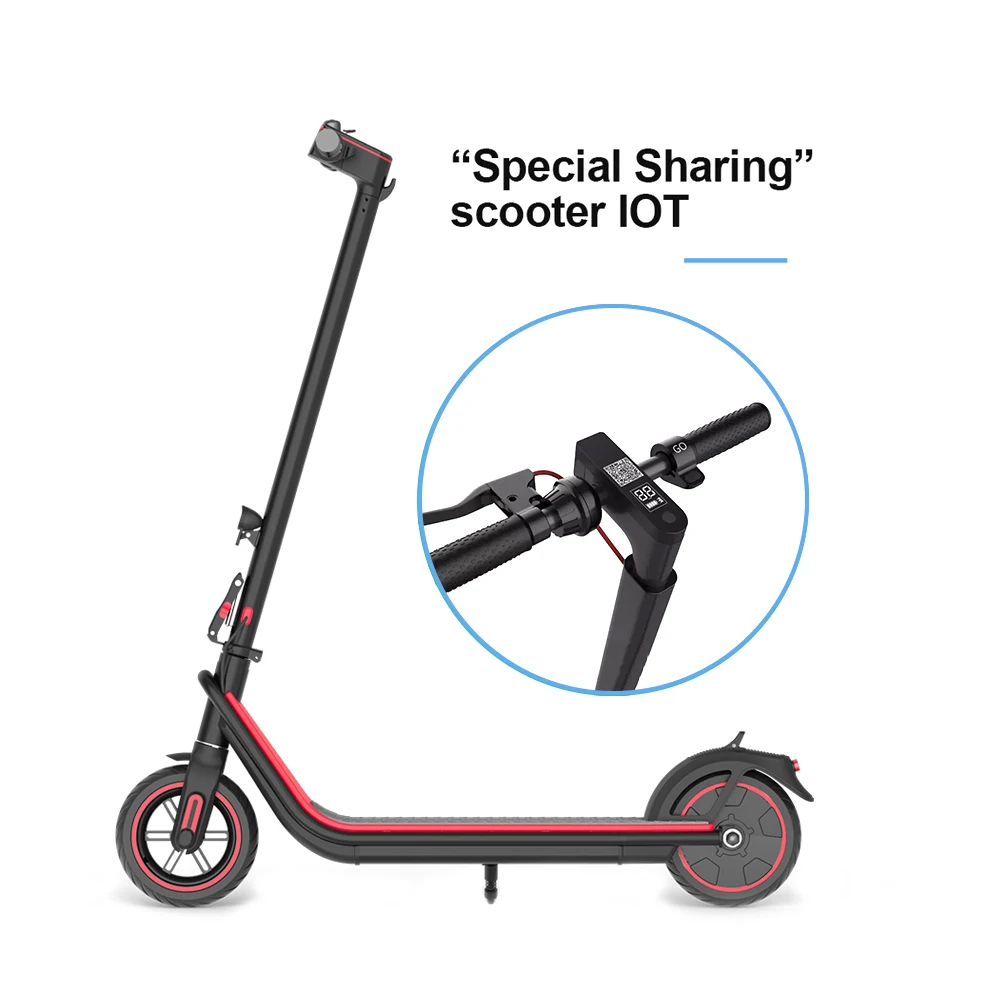 OEM GPS Tracking Shared Rental Scoot Software Sharing Removable Battery Electric Scooter Controller Lock 4G IOT Module