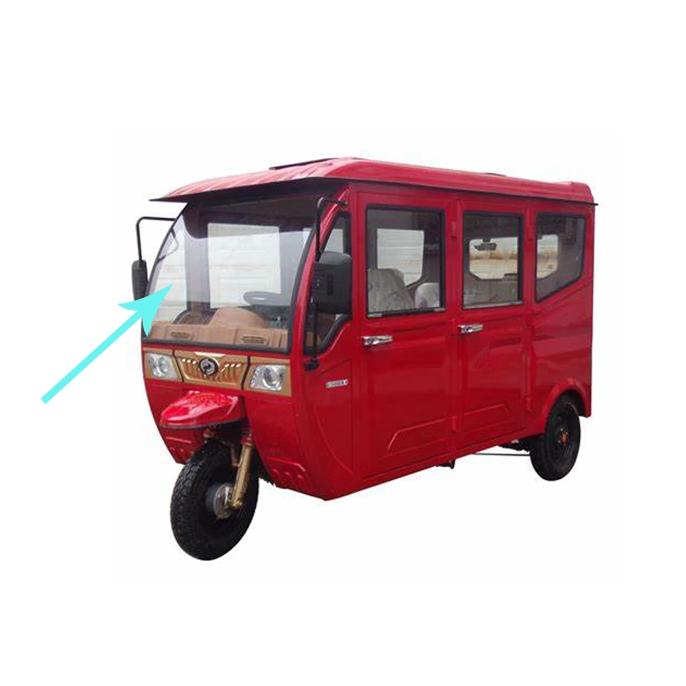 Electric vehicle windscreen tempered or laminated safe glass