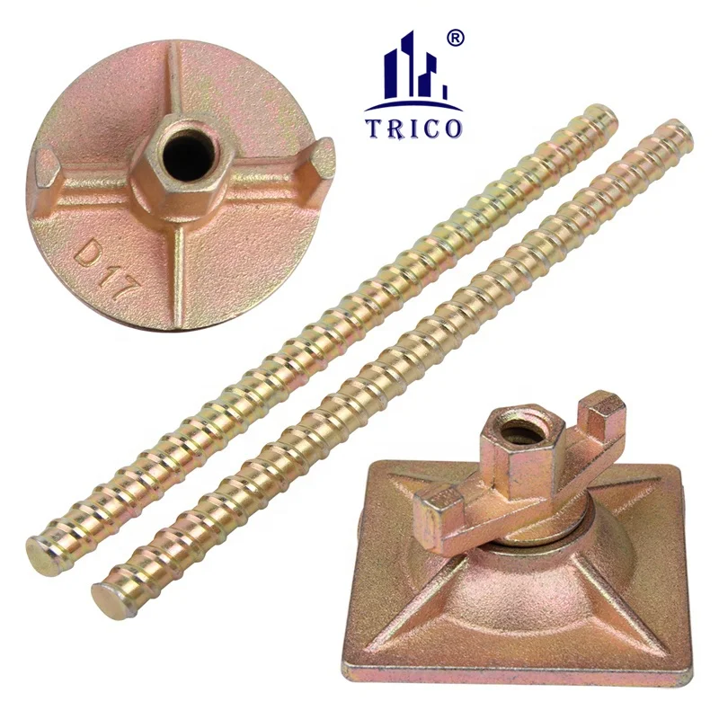 Steel Formwork Tie Rod Formwork System Tie Nut Casting Combination Plate Wing Nut for Concrete
