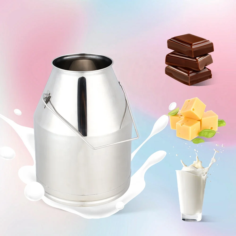Thickened 304 stainless steel pail bucket Commercial stainless steel workshop transport milk bucket