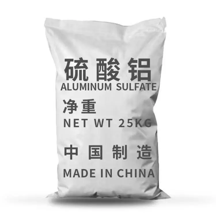 Industrial Grade Dyeing and Papermaking Wastewater Treatment  Aluminum Sulfate