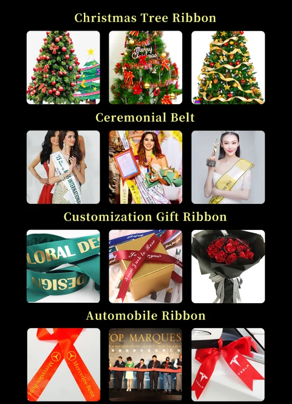 N-mark Manufacturer Grosgrain Ribbon Printed Ribbon Satin Ribbon printer printing machine