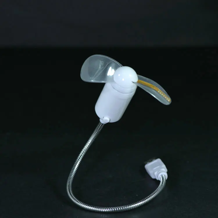 Customized words company gifts large quantities Flash Usb Led Mini Led  Fan