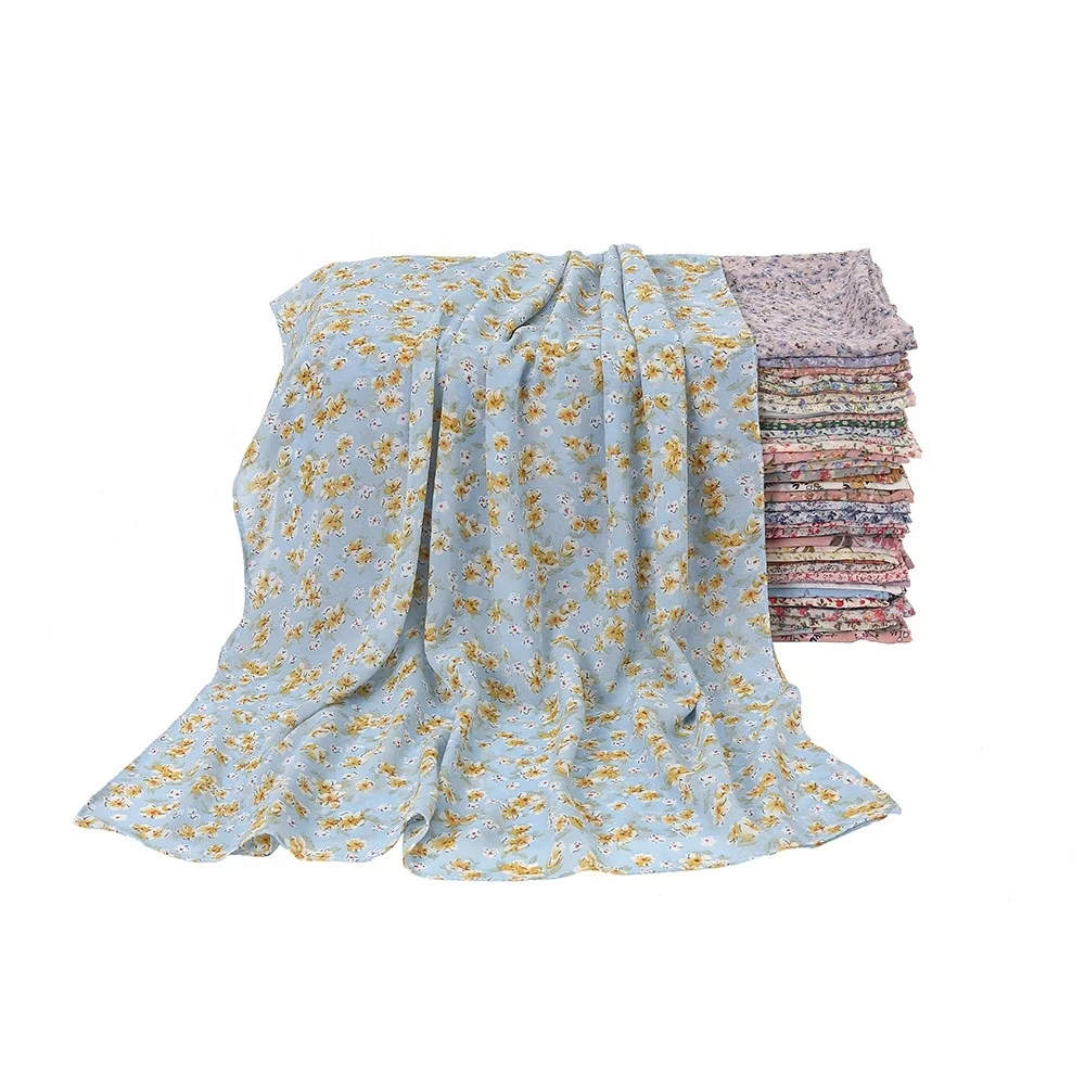 Весенний шифоновый хиджаб с цветочным принтом Yiwu Zhizi, шарф, мусульманские длинные дешевые шарфы с принтом, шифоновые шали с принтом, хиджаб