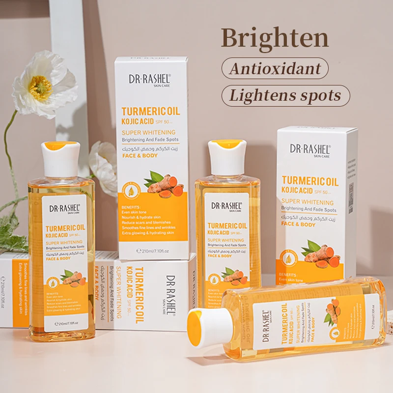 DRRASHEL Kojic acid & turmeric oil
