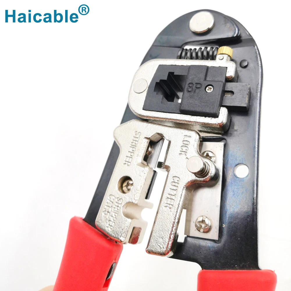 Modular plug crimps strips and cut tools HT-3686 Network Tool Pliers Modular Wire Crimper