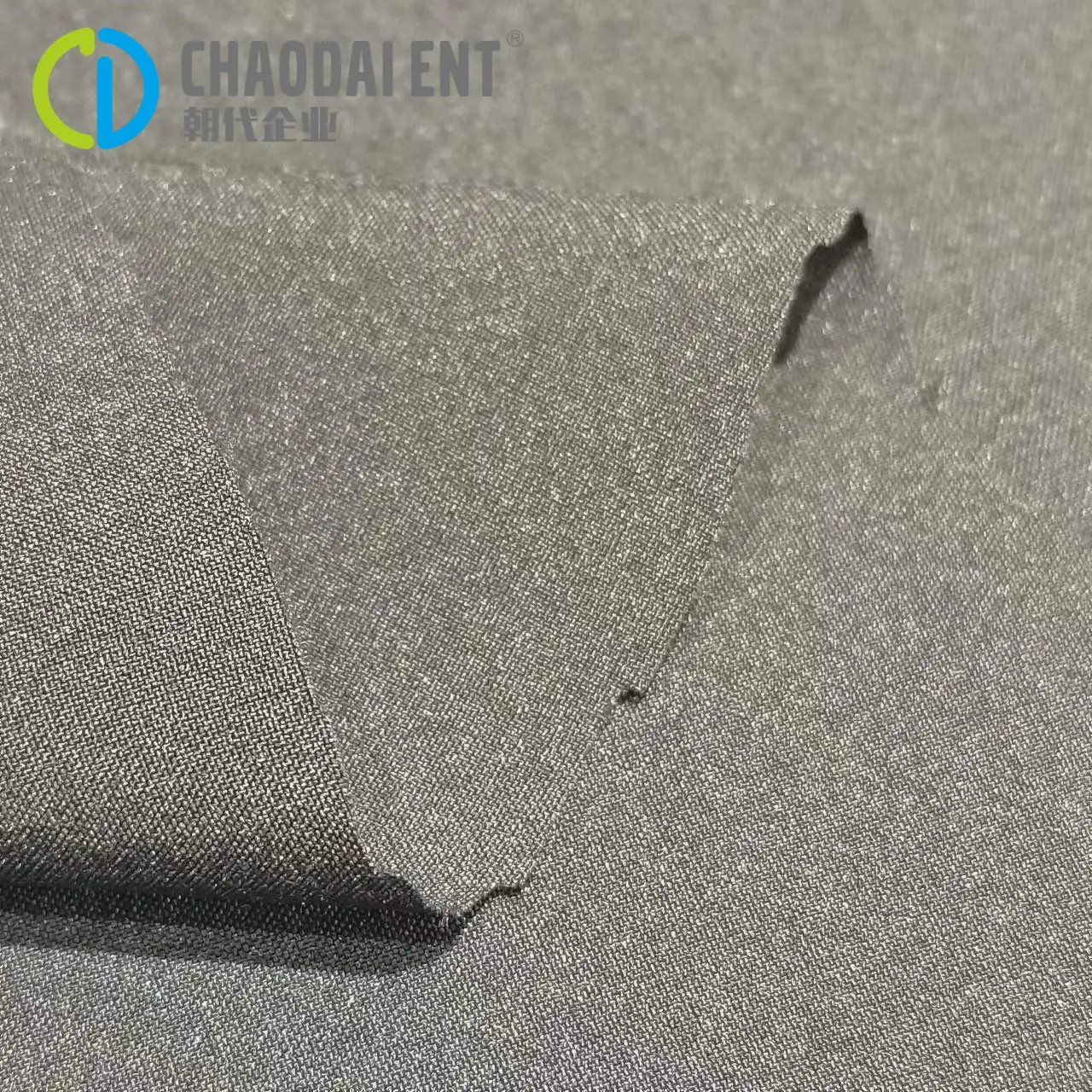 Dyeing pongee 75D+40D recycled polyester 87 RPET+13 Spandex woven pongee fabric for wear