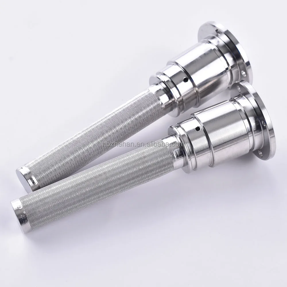 stainless steel cartridge filter element 0.2 micron high pressure titanium sintered filter element hebei water filter element