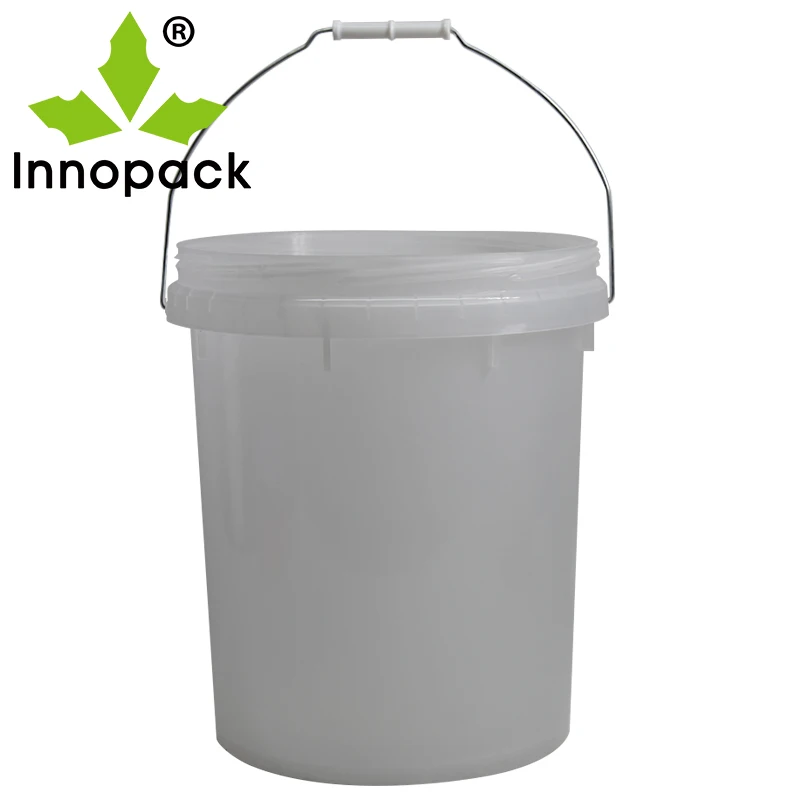 Supply food grade 18lt Plastic Pails 18L Plastic Bucket With Lid and  Spout Covers For Packing Food For Paint