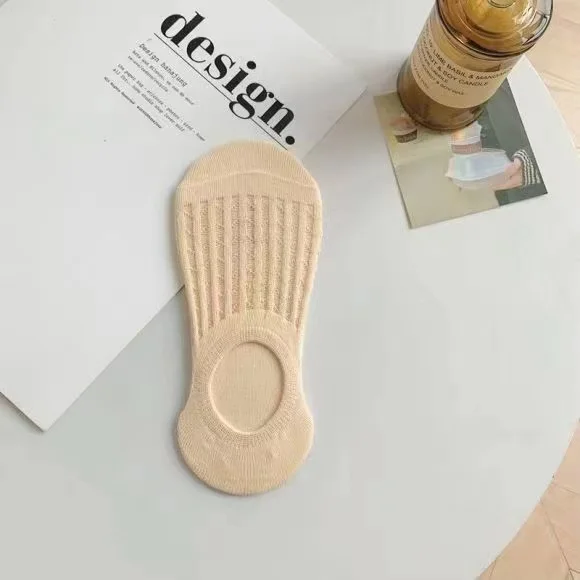 Customizable High-quality Womens Socks Shallow Invisible Cotton in Spring and Summer Thin Hole