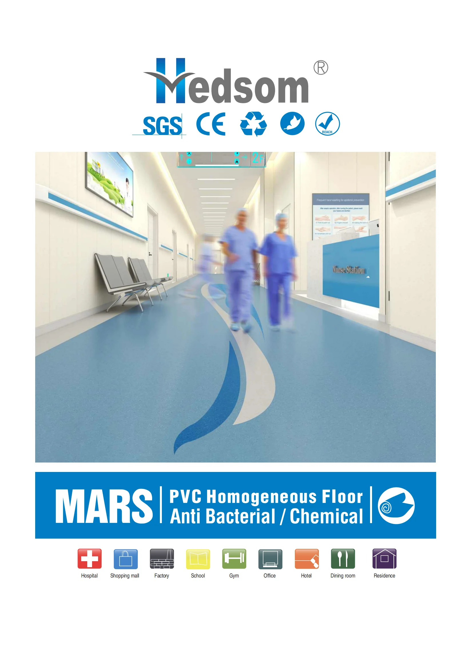 Vinyl Flooring Anti-static Rolling Floor Roll Floor ESD Plastic PVC High Quality Various Colors Indoor European 3 Years 2mm