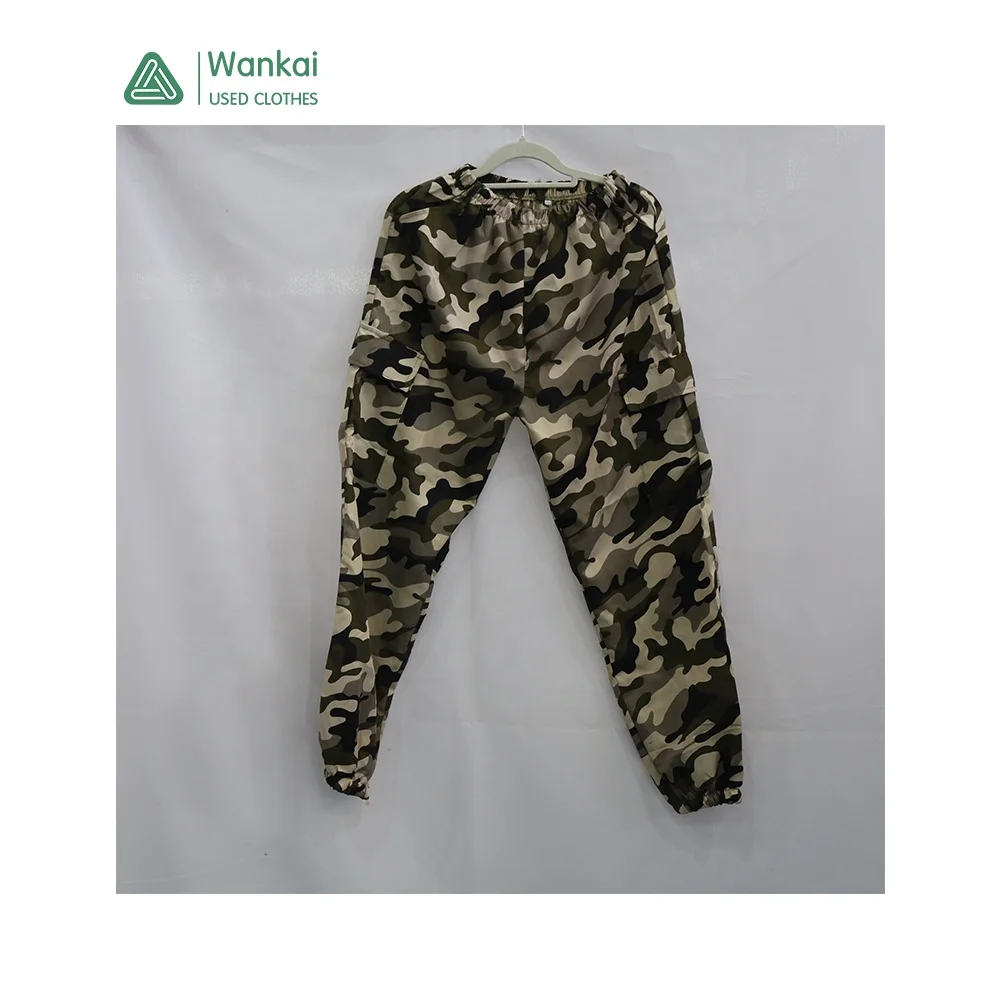 CwanCkai Best Selling New Designs Cargo Men Pants Used, Hot Sales Mixed Sizes Men Second Hand Cargo Pants