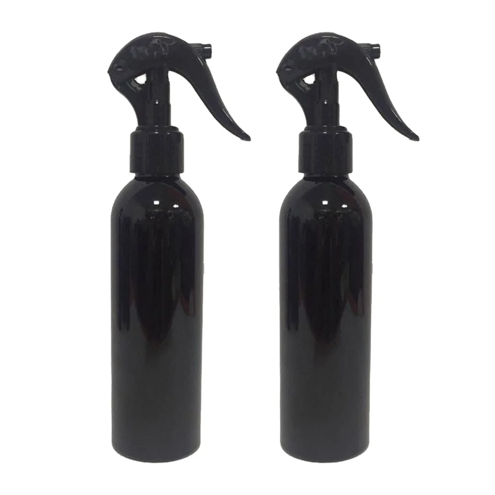 50ml 100ml 500ml Eco friendly refilled Clear cylindrical plastic PET bottle spray mist plastic bottle