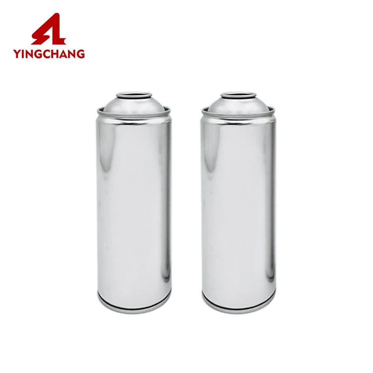 Wholesale Dia 65*158mm Empty Metal Tinplate Necked-in Aerosol Can