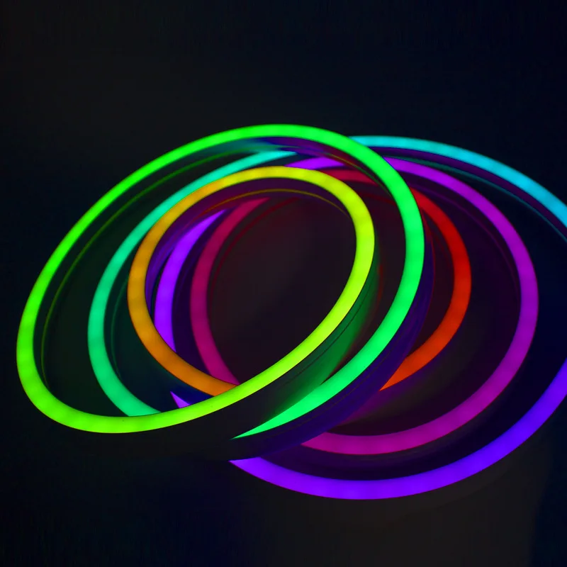 Цветная (RGB) Светодиодная лента 5050 5730 2835 Водонепроницаемый 5M 120Led/M светодиодные полосы света 220