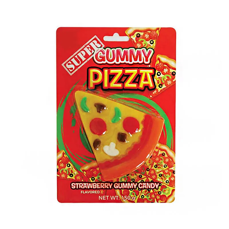 Halal Super Large Gummies Pizza Slice Gummy Candies Wholesale Custom Private Label  Snacks Halal Sweet