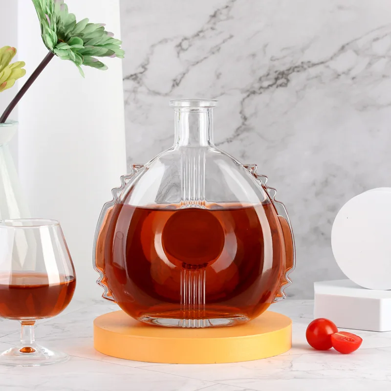 European 700mL Foreign Wine Glass Bottle XO Bottle Whiskey bottle