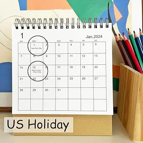 Desk calendar With Note Pad/desk calendar Design/Special Print desk calendar Custom desk Pad calendar