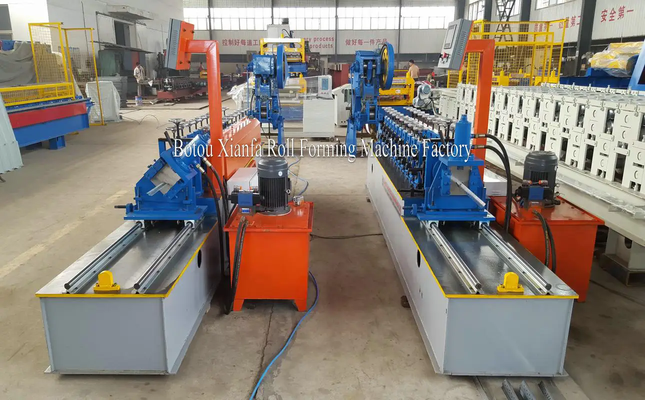low cost metal frame stud and track light steel drywall keel making roll forming machine