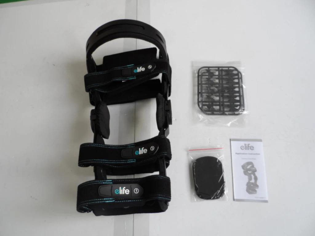 E-Life E-KN043 high quality medical post op orthopedic hinged knee immobilizer support brace