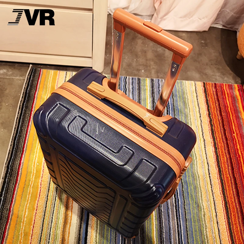 JVR 2020 Hard Wearing Plastic Cover Luggages Trolley Travelluggage Suitcase Abs Pc