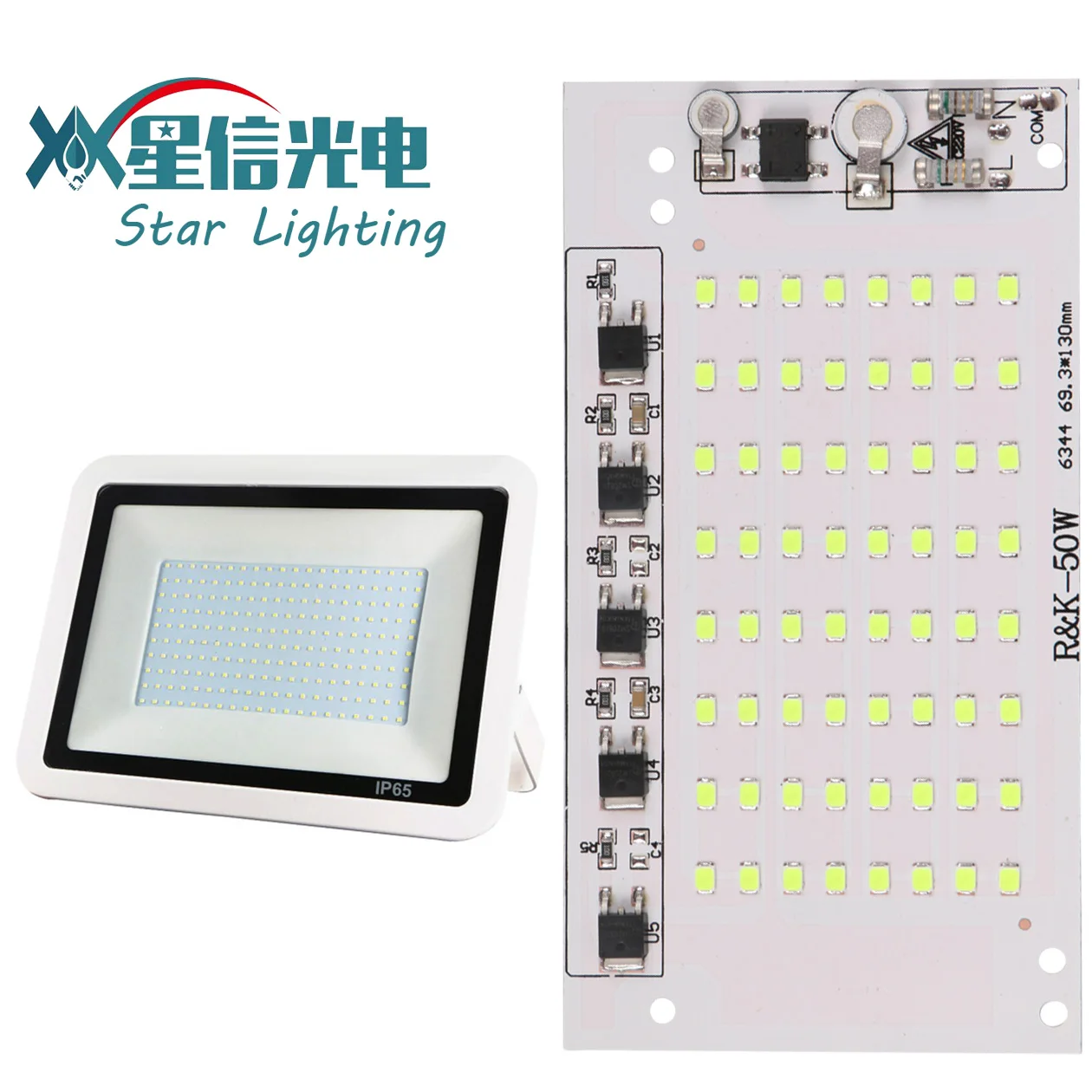 XGD Linear IC SM2082D AC220V 2.5KV Surge 30W MCPCB AC DOB Driverless SM2835 6V 1W LED Chip