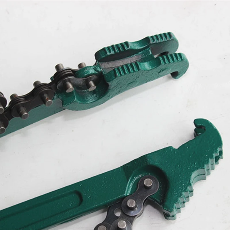 
8 in 12 in Adjustable Heavy Duty Chain Pipe Wrench Car Repair Tool 