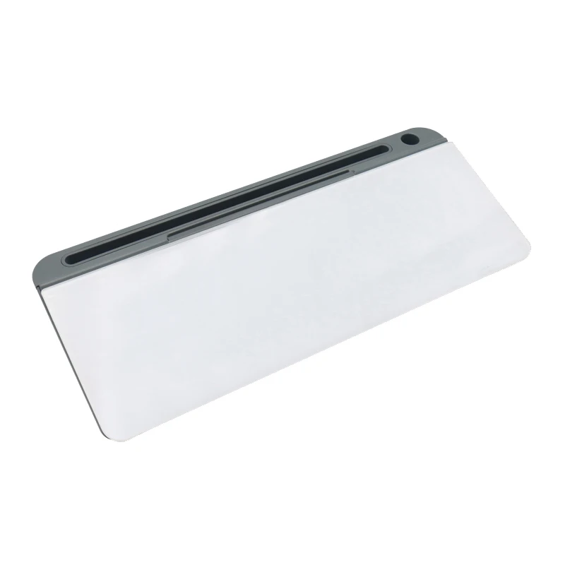 Desktop Whiteboard Glass Dry Erase White Board Desk Computer Buddy Storage Organizer For Home Office
