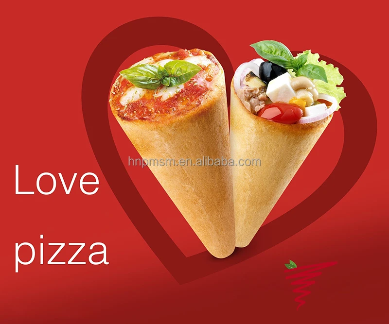 Top Quality Pizza Cone Vending Machine Wholesale Price Conical Cone Maker Waffle Cone Machines