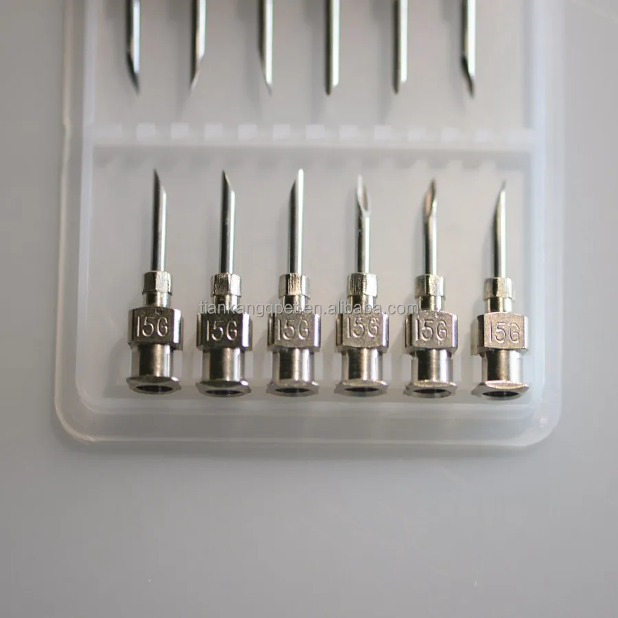 Veterinary needle High quality stainless steel veterinary hypodermic needles
