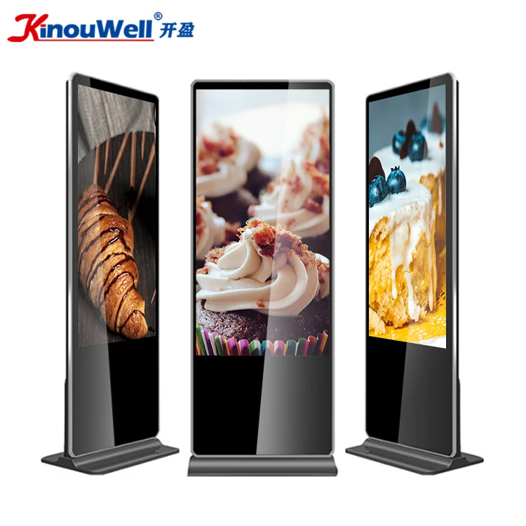 
Digital Signage Floor Standing Touch Screen Kiosk, Wifi Lcd Advertising Display, Standalone Marketing Advertising Players 