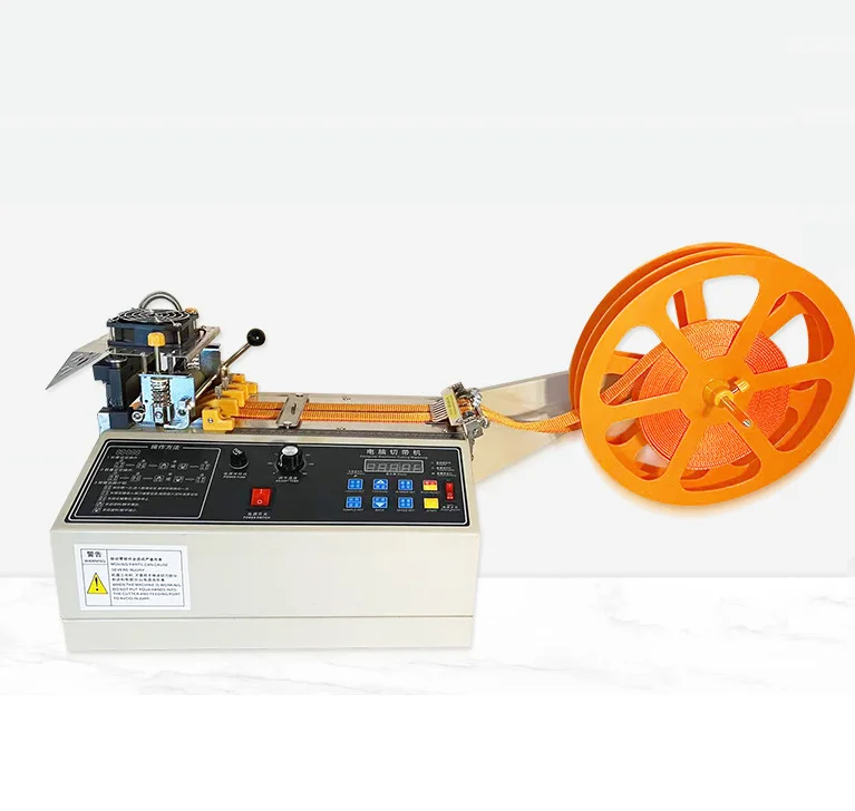 Automatic Hot And Cold Cutter Webbing Tape Belt Zipper Fabric Cutting Machine