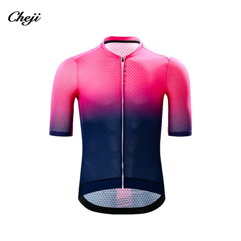 Cheji cycling clothing factory, OEM cycling clothing design, manufacturing and production, cycling clothing tops, EU internation