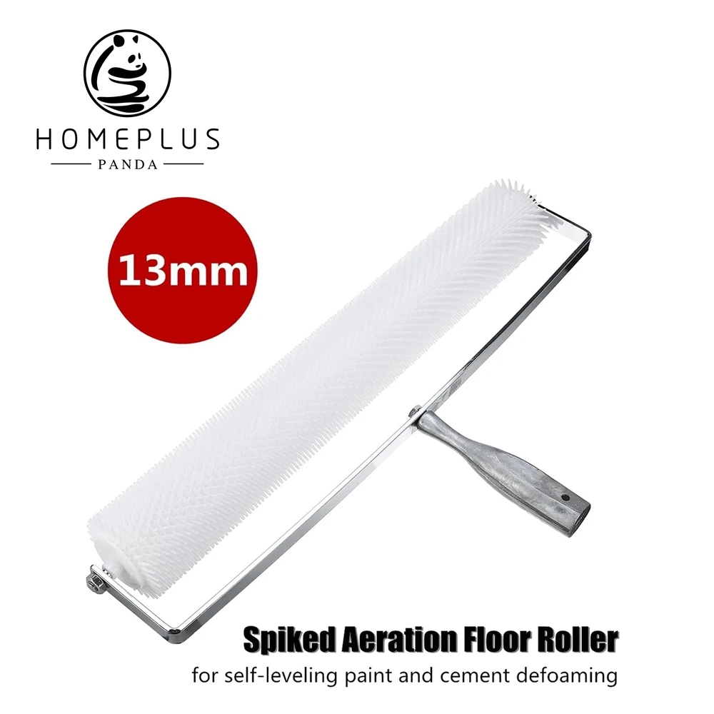 18 INCH spike roller for paint floor soft rubber roller with Aluminum frame