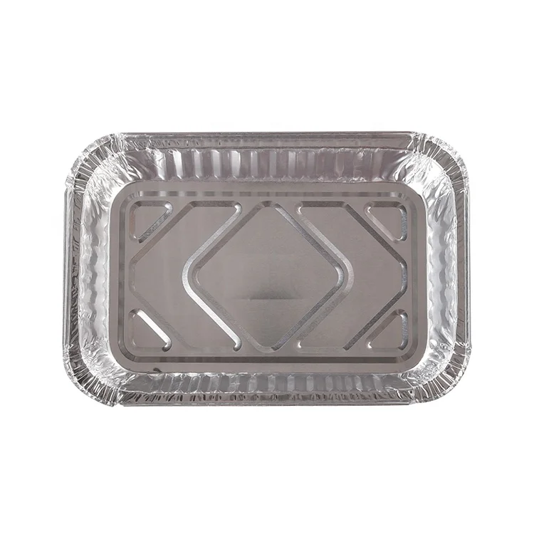 China Manufacture Restaurant Use 750ml Aluminum Foil Take-out Food Storage Tray Container