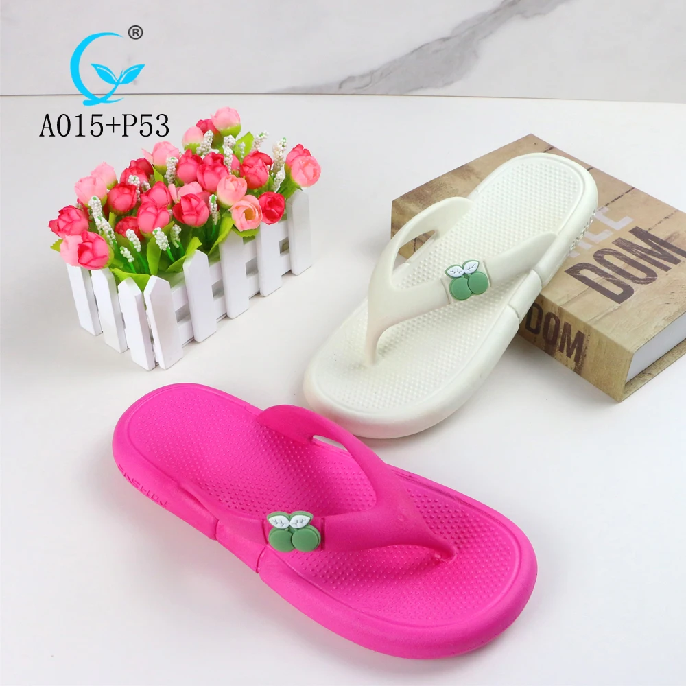Ladies Hawai Plastic Pantuflas Flip-flops Sleeper Summer Chappal Women Flip Flops Slippers