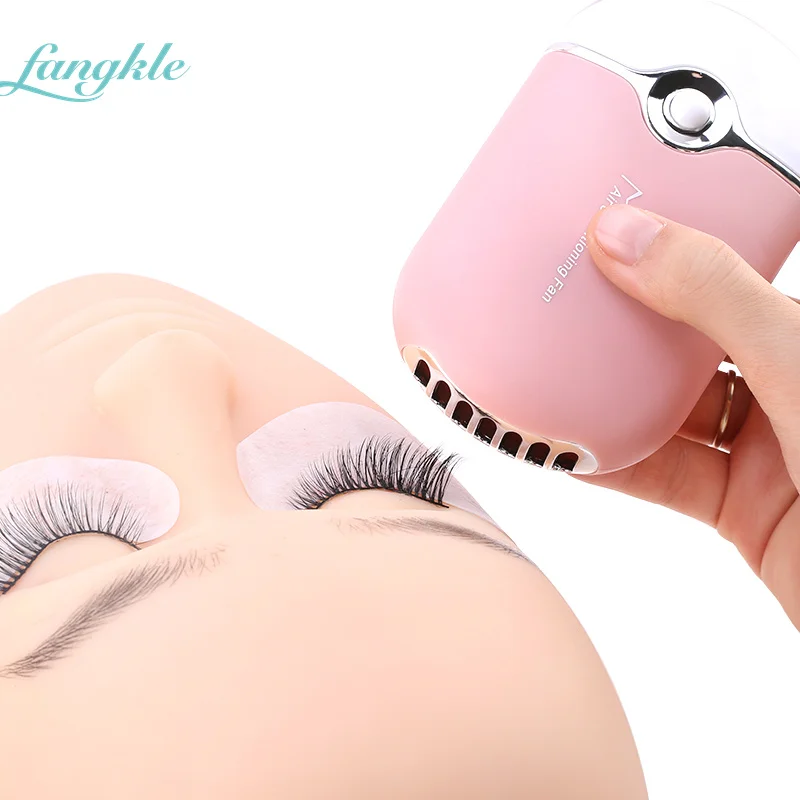 Wholesale eyelash extension glue tools plastic Eyelash Glue Cure Fan