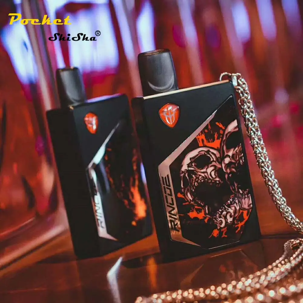  100% оригинальная электронная сигарета Rincoe Tix Vape Pod System Kit 1000mAh встроенный аккумулятор