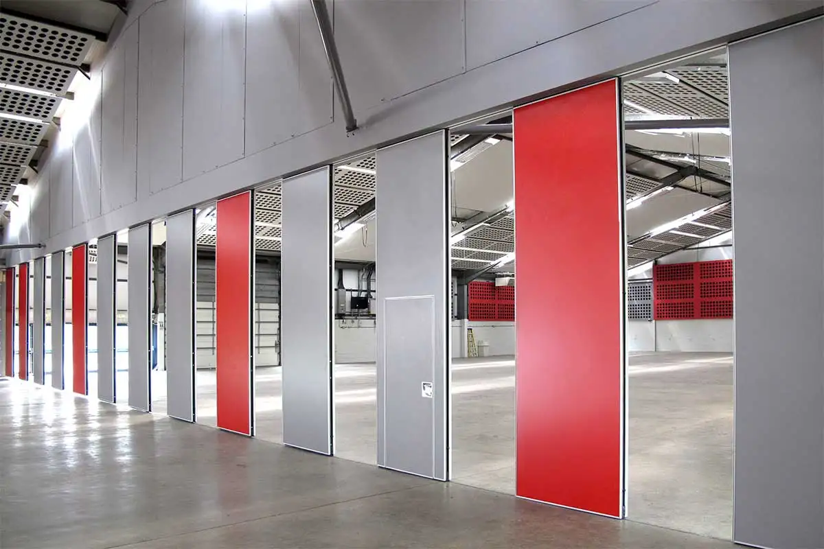 Operable wall movable wall partitions soundproof folding partition wall for convention center
