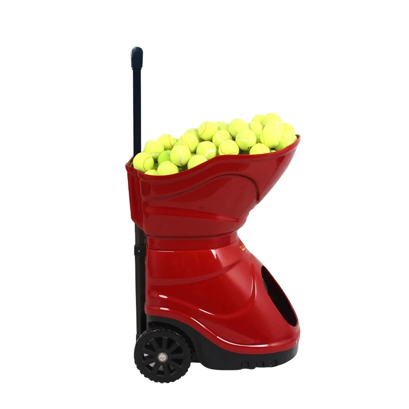 Factory direct price machine lance balle de tennis remote tennis auto feed machine tennis ball machine