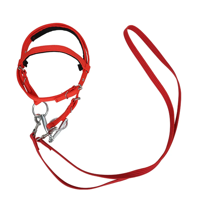 Factory Wholesale Customized Design Fancy Adjustable Nylon Horse Equipment Racing Bridle