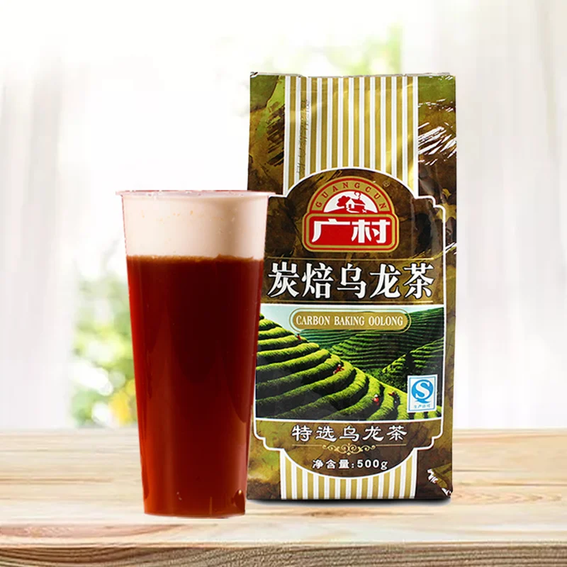 Advanced Carbon Roasting Oolong Tea Raw Material For Milk Bubble Tea