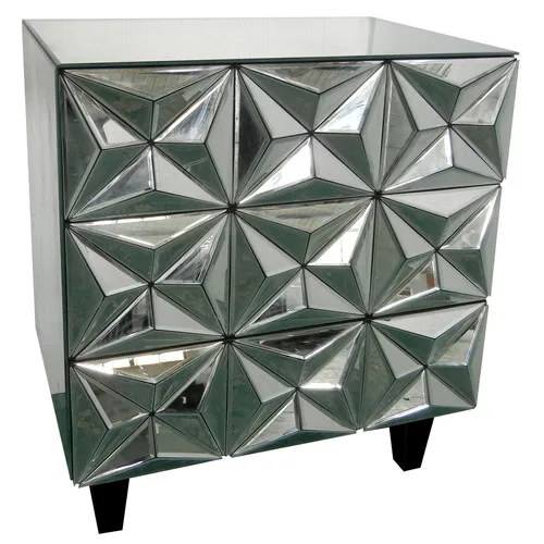Mirrored Furniture Living Room Cabinet