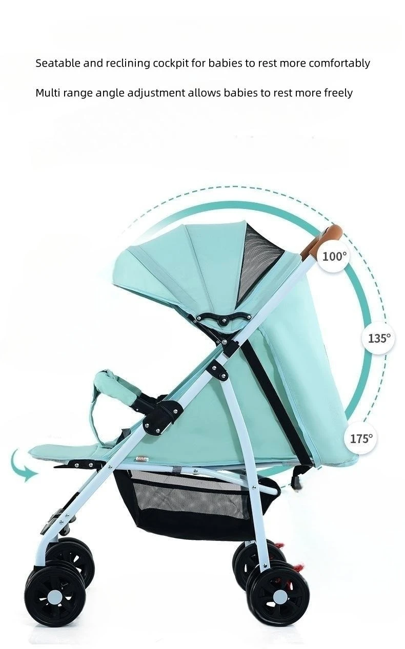 High Quality Customized Baby Fond Stroller for Travel 2 in 1 Baby Stroller