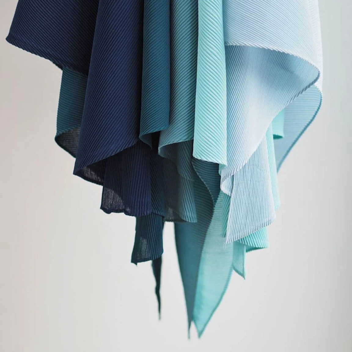 Индивидуальный дизайн высокое качество шифоновая Мини-шаль с эффектом омбре хиджаб шарф