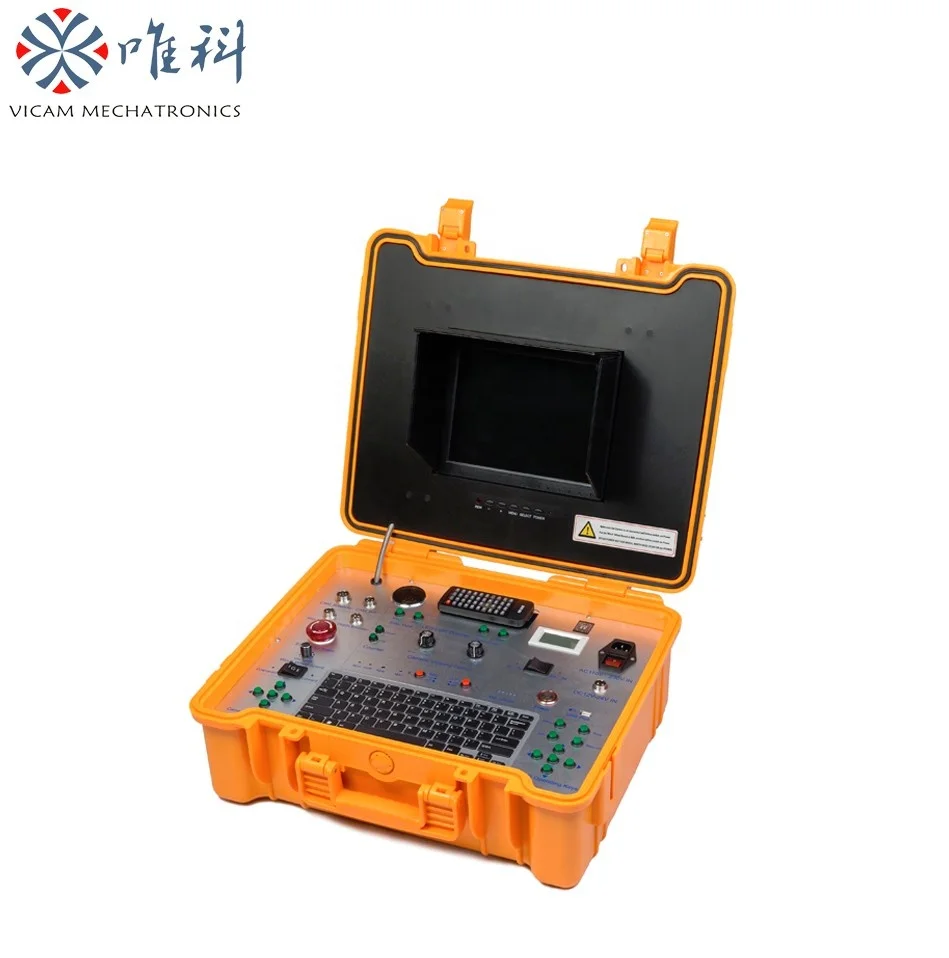 Vicam New model 360 degree rotate borehole camera with built in compass and temperature sensor V10-BCS