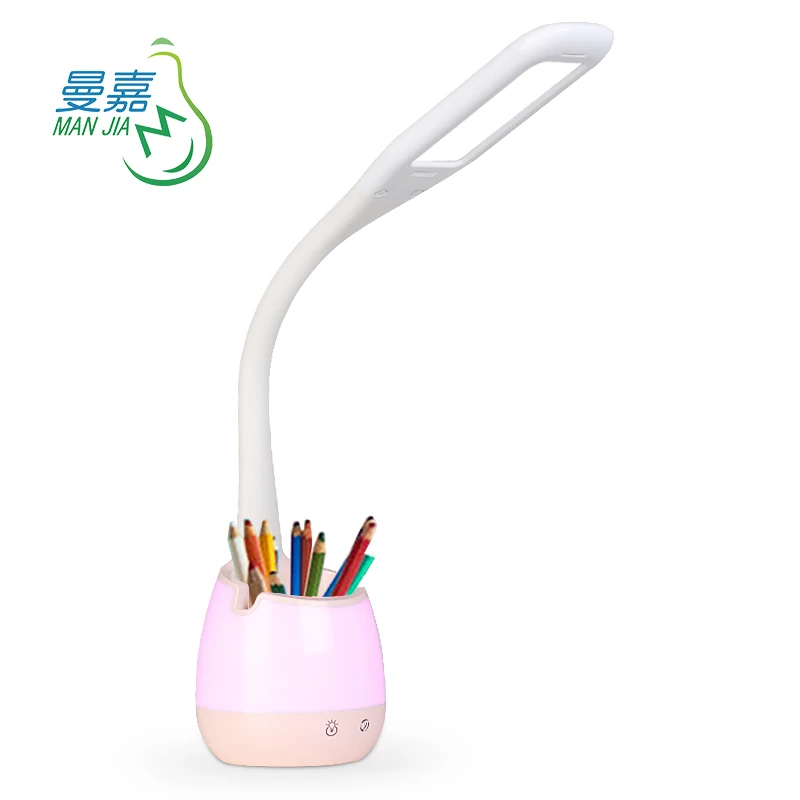 Shenzhen Manjia Lighting LED Table Night Light Battery Lamps Rechargeable Desk Lamp