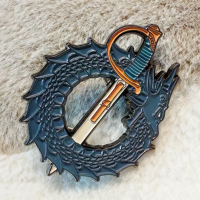 Hot Selling Custom Black Nickel Plating Metal Soft Enamel Lapel Pin Badge Custom Enamel Pin