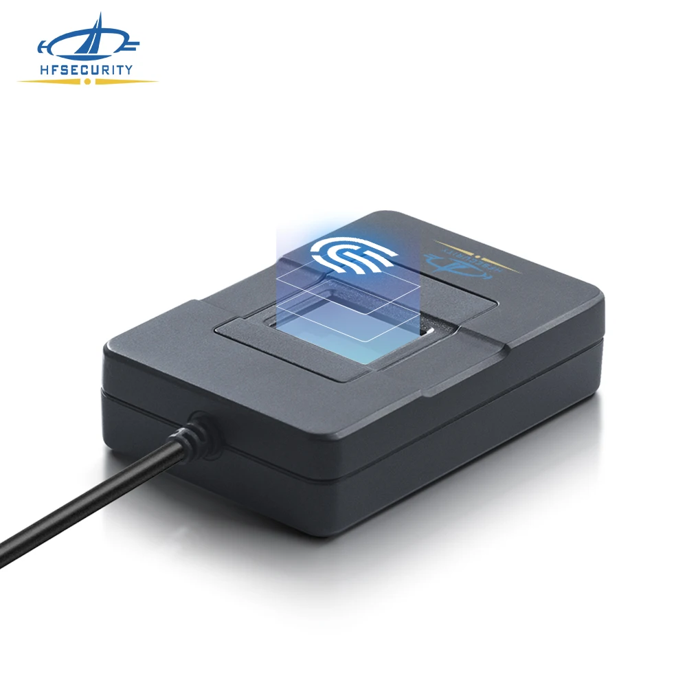 HFSecurity OS1000 Waterproof FBI Certified usb 500dpi Biometric fingerprint reader fingerprint scanner for identity verify
